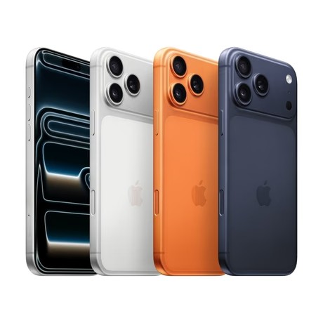Apple iPhone 17 Pro in multiple colours